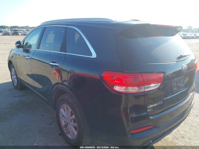 2016 Kia Sorento VIN 5XYPG4A36GG113823 IAAI salvage auction — HAIL, Original (Texas), sold $1,350 on 2026-07-28 (photo 3)