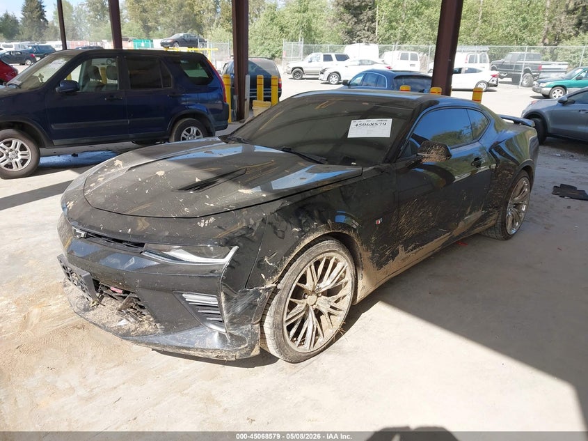 2018 Chevrolet Camaro VIN 1G1FH1R78J0175552 IAAI salvage auction — FRONT END, Bill Of Sale (Washington), sold $10,500 on 2026-07-09 (photo 2)