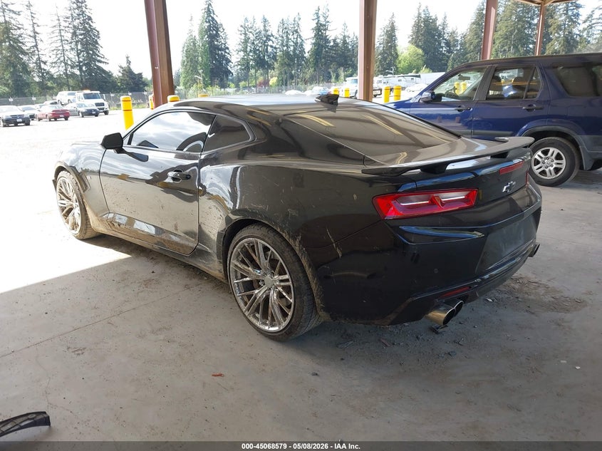2018 Chevrolet Camaro VIN 1G1FH1R78J0175552 IAAI salvage auction — FRONT END, Bill Of Sale (Washington), sold $10,500 on 2026-07-09 (photo 3)