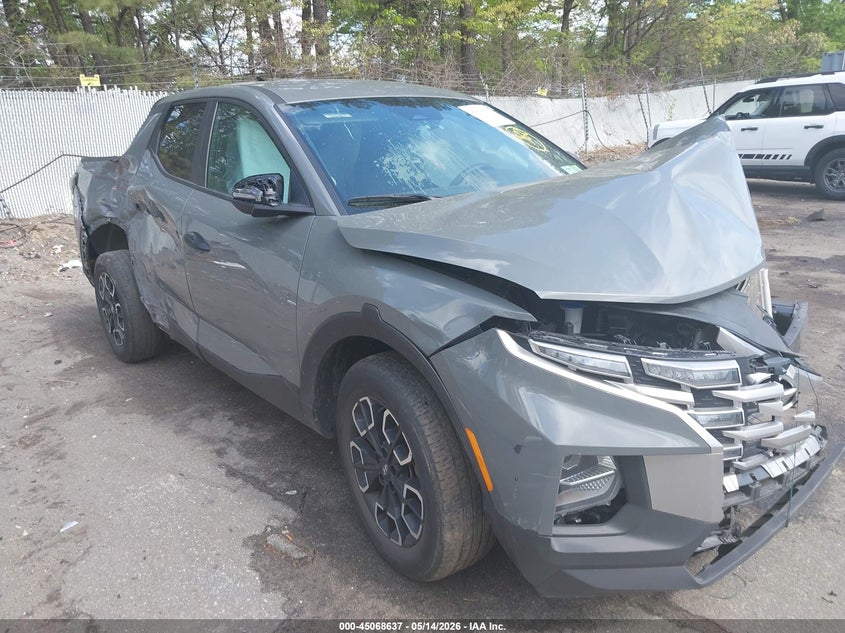 2023 Hyundai Santa cruz VIN 5NTJBDAE5PH068356 IAAI salvage auction — LEFT FRONT, Mv-907A (New York), sold $2,700 on 2026-07-21 (photo 1)