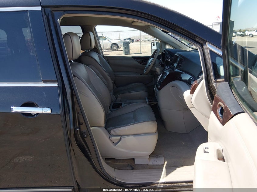 2011 Nissan Quest VIN JN8AE2KP5B9006035 IAAI salvage auction — LEFT FRONT, Original (Texas), sold $1,350 on 2026-07-15 (photo 5)
