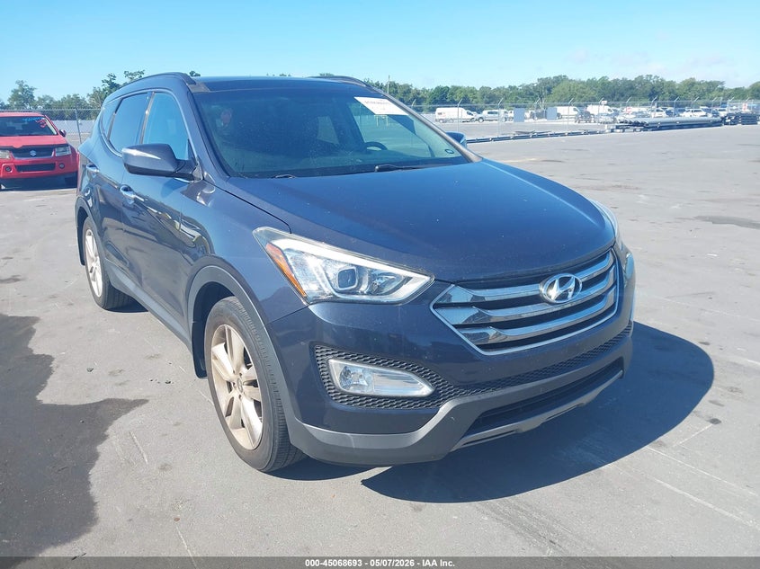 2016 Hyundai VIN 5XYZW4LA3GG348977 IAAI salvage auction — Burn Interior, Rebuildable (Florida), sold $2,550 on 2026-07-20 (photo 1)