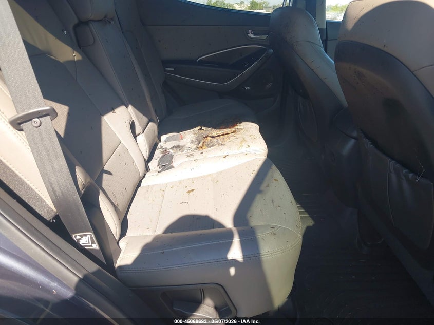 2016 Hyundai VIN 5XYZW4LA3GG348977 IAAI salvage auction — Burn Interior, Rebuildable (Florida), sold $2,550 on 2026-07-20 (photo 8)