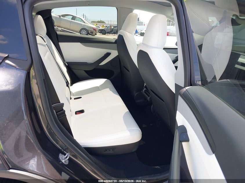 2026 Tesla Model y VIN 7SAYGDEE1TF568874 IAAI salvage auction — FRONT END, Salvage (California), sold $12,200 on 2026-07-24 (photo 8)