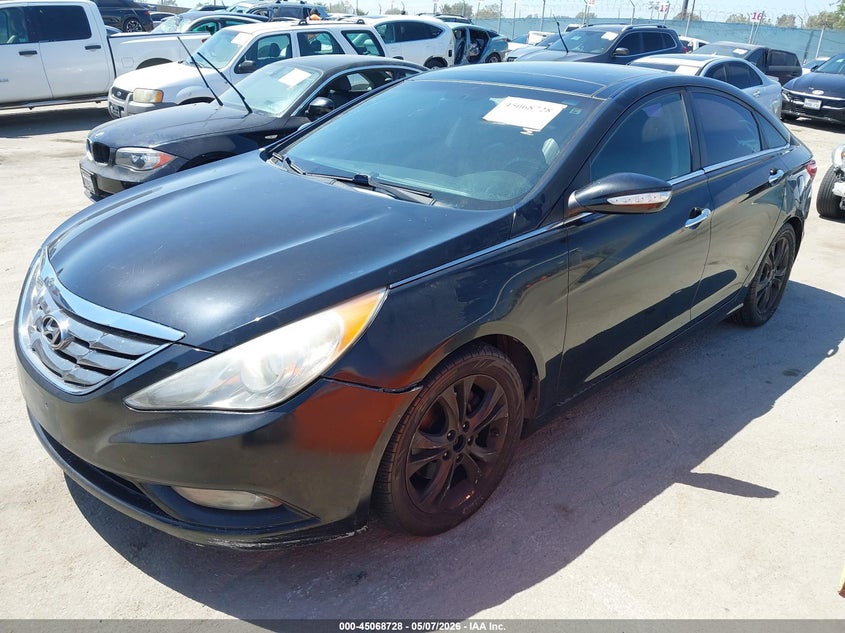 2012 Hyundai Sonata VIN 5NPEC4AC0CH502155 IAAI salvage auction — RIGHT SIDE, Salvage (California), sold $500 on 2026-07-08 (photo 2)