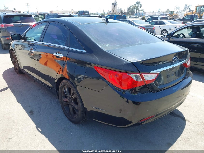 2012 Hyundai Sonata VIN 5NPEC4AC0CH502155 IAAI salvage auction — RIGHT SIDE, Salvage (California), sold $500 on 2026-07-08 (photo 3)