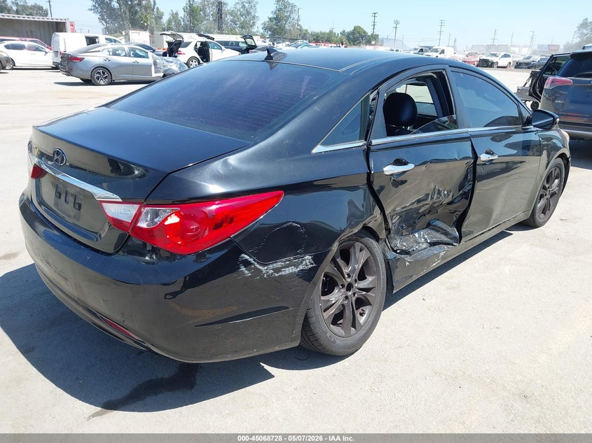 2012 Hyundai Sonata VIN 5NPEC4AC0CH502155 IAAI salvage auction — RIGHT SIDE, Salvage (California), sold $500 on 2026-07-08 (photo 4)