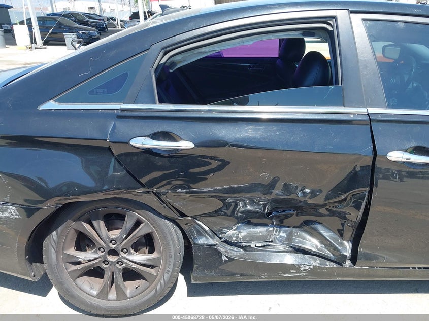 2012 Hyundai Sonata VIN 5NPEC4AC0CH502155 IAAI salvage auction — RIGHT SIDE, Salvage (California), sold $500 on 2026-07-08 (photo 6)
