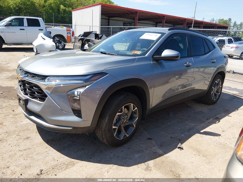 2026 Chevrolet Trax VIN KL77LHEP7TC059248 IAAI salvage auction — SIDE, Salvage (West Virginia), sold $6,600 on 2026-07-19 (photo 2)