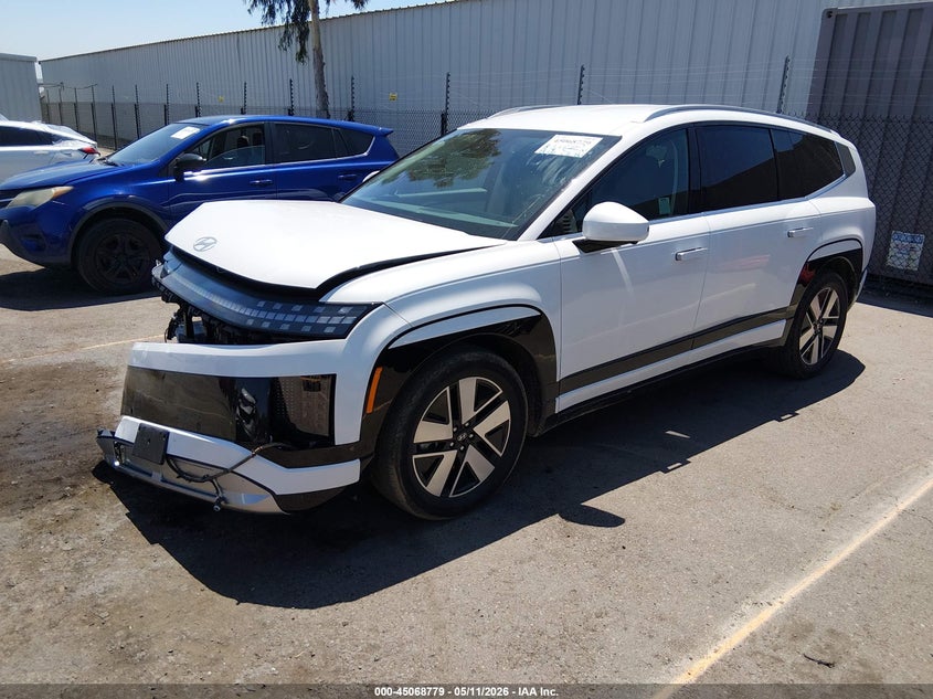 2026 Hyundai Ioniq 9 VIN 7YAMUFS36TY007100 IAAI salvage auction — FRONT END, Salvage (California), sold $17,000 on 2026-07-13 (photo 2)