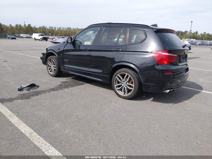 2017 BMW X3 VIN 5UXWX9C34H0W78437 IAAI salvage auction — FRONT END, Mv-907A (New York), sold $425 on 2026-07-20 (photo 3)