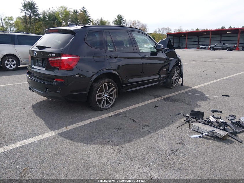 2017 BMW X3 VIN 5UXWX9C34H0W78437 IAAI salvage auction — FRONT END, Mv-907A (New York), sold $425 on 2026-07-20 (photo 4)