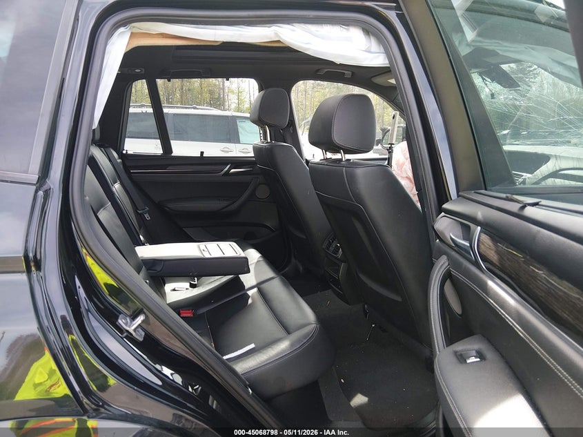 2017 BMW X3 VIN 5UXWX9C34H0W78437 IAAI salvage auction — FRONT END, Mv-907A (New York), sold $425 on 2026-07-20 (photo 8)