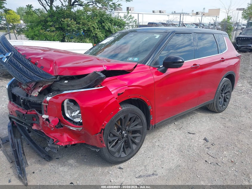 2023 Mitsubishi Outlander VIN JA4J3VA88PZ049508 IAAI salvage auction — FRONT END, Salvage (Pennsylvania), sold $6,950 on 2026-07-10 (photo 2)