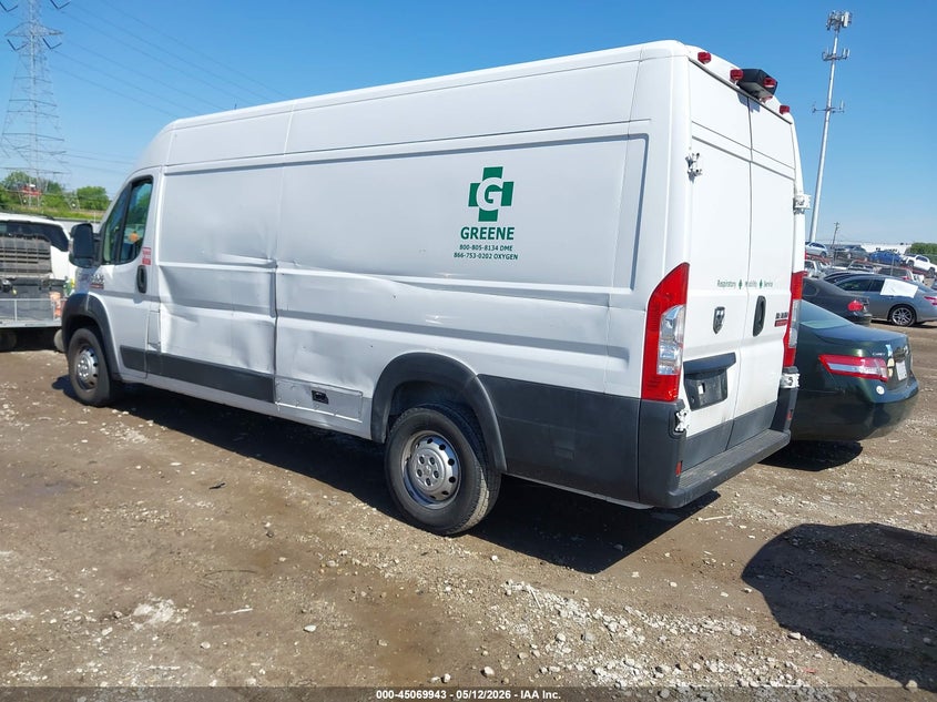 2021 Ram Promaster city VIN 3C6FRVJG3ME504622 IAAI salvage auction — FRONT & REAR, Salvage - Dealer Only (Ohio), sold $1,700 on 2026-07-09 (photo 3)