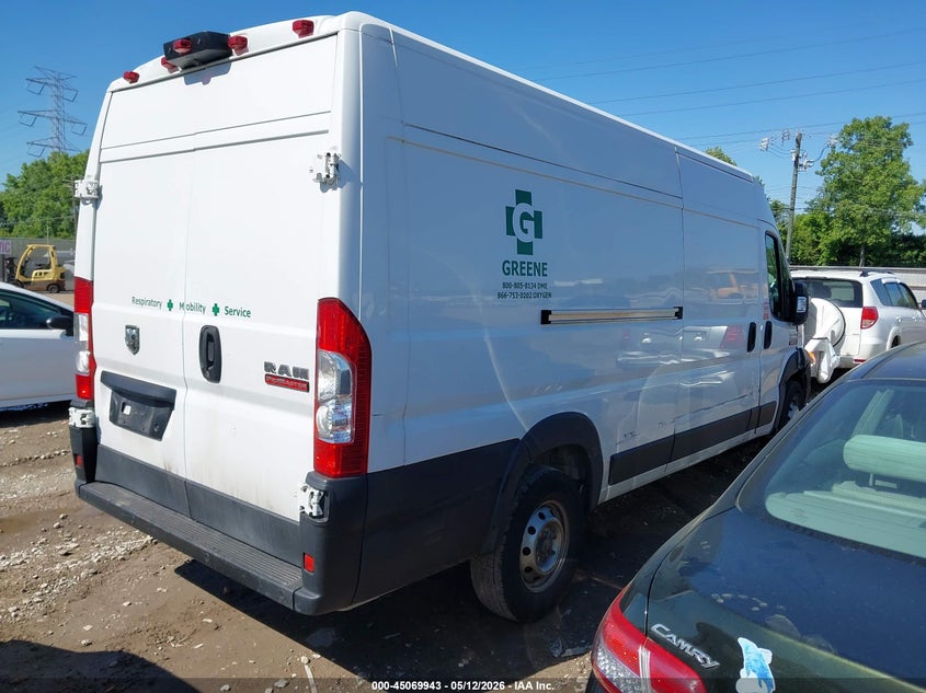 2021 Ram Promaster city VIN 3C6FRVJG3ME504622 IAAI salvage auction — FRONT & REAR, Salvage - Dealer Only (Ohio), sold $1,700 on 2026-07-09 (photo 4)