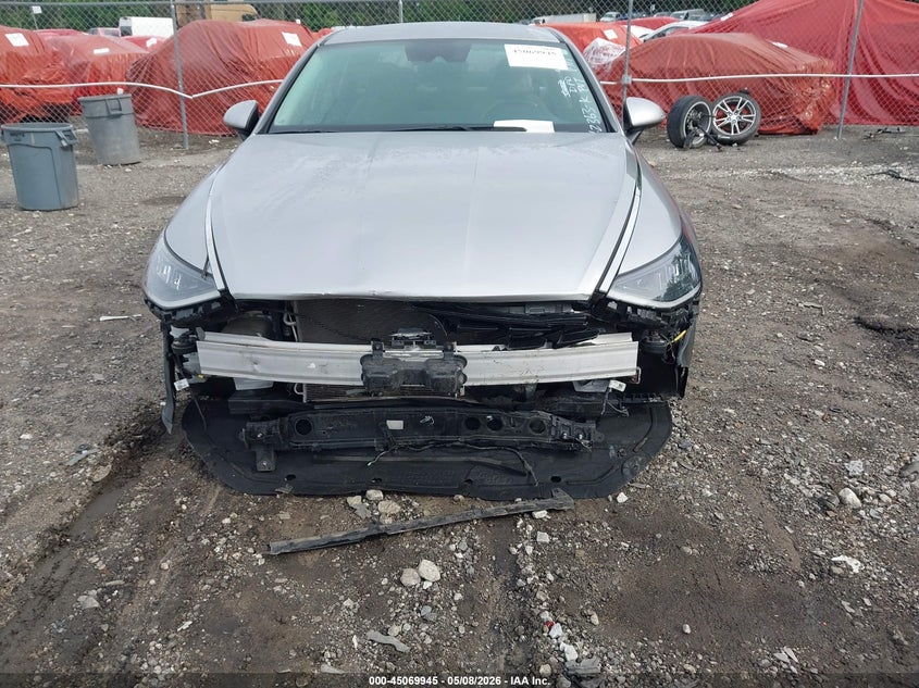 2021 Hyundai Sonata VIN KMHL64JA7MA152363 IAAI salvage auction — FRONT END, Salvage (Georgia), sold $3,350 on 2026-07-18 (photo 6)