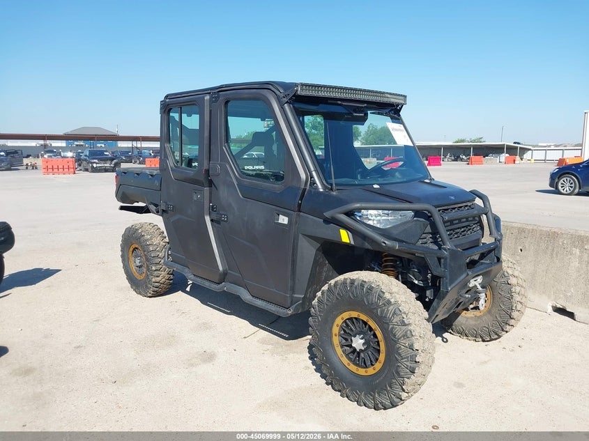 2019 Polaris Ranger VIN 4XARSU996K8540393 IAAI salvage auction — REAR END, Salvage (Texas), sold $10,250 on 2026-07-08 (photo 1)