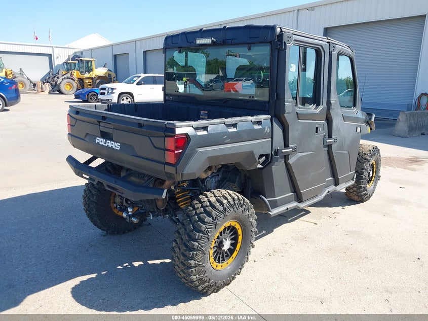 2019 Polaris Ranger VIN 4XARSU996K8540393 IAAI salvage auction — REAR END, Salvage (Texas), sold $10,250 on 2026-07-08 (photo 4)