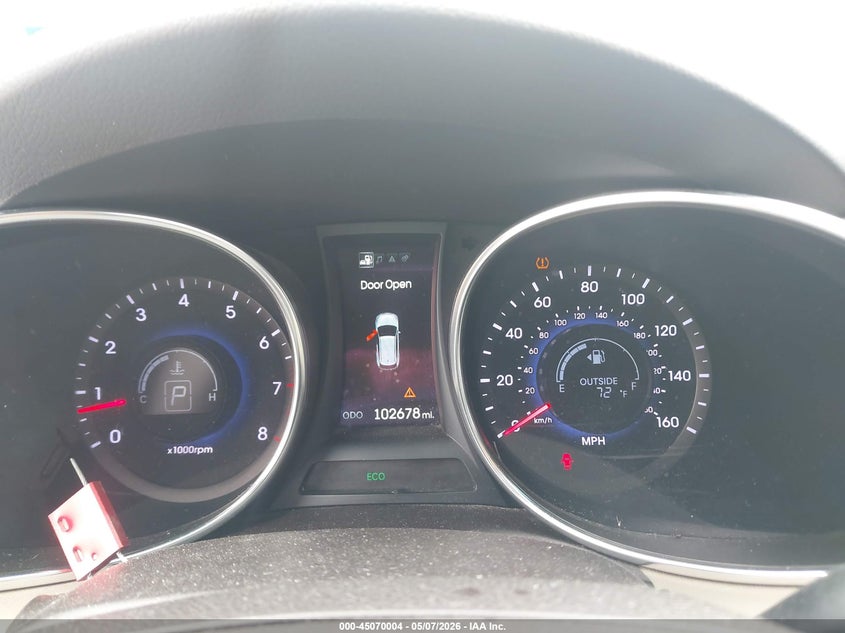 2016 Hyundai Santa fe VIN KM8SN4HF5GU130820 IAAI salvage auction — RIGHT SIDE, Original (Texas), sold $2,150 on 2026-07-29 (photo 7)