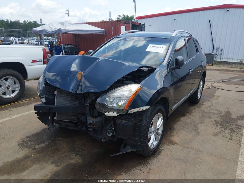 2015 Nissan Rogue VIN JN8AS5MT8FW661060 IAAI salvage auction — FRONT END, Salvage (Mississippi), sold $25 on 2026-07-23 (photo 6)