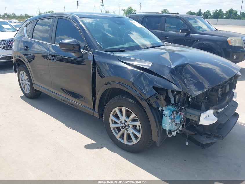2024 Mazda Cx-5 VIN JM3KFBBL5R0454565 IAAI salvage auction — FRONT & REAR, Original (Texas), sold $6,150 on 2026-07-17 (photo 1)