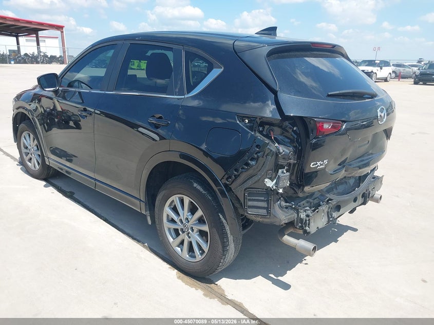 2024 Mazda Cx-5 VIN JM3KFBBL5R0454565 IAAI salvage auction — FRONT & REAR, Original (Texas), sold $6,150 on 2026-07-17 (photo 3)