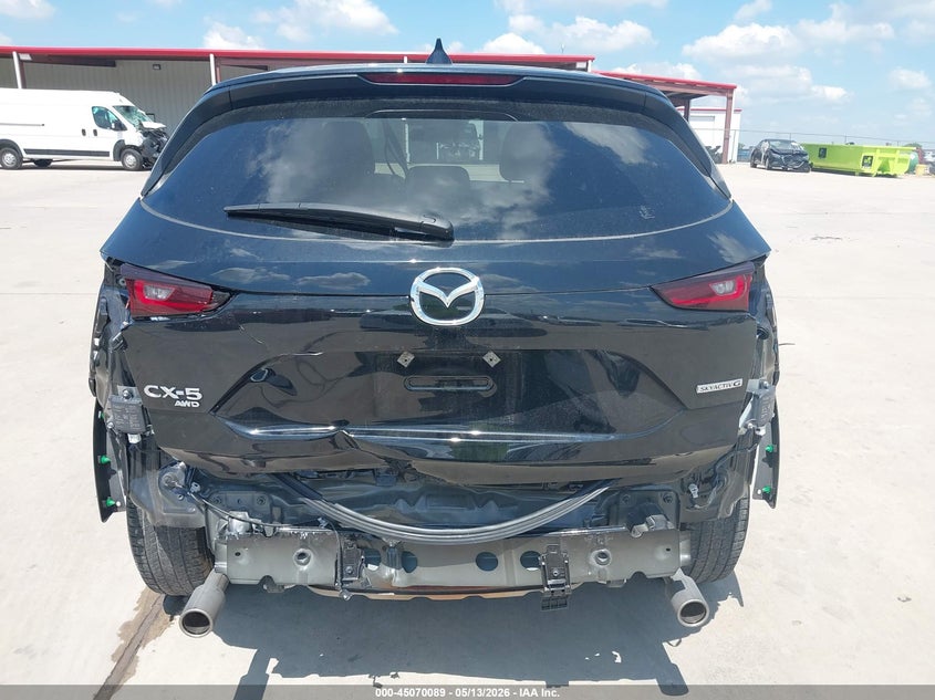 2024 Mazda Cx-5 VIN JM3KFBBL5R0454565 IAAI salvage auction — FRONT & REAR, Original (Texas), sold $6,150 on 2026-07-17 (photo 6)