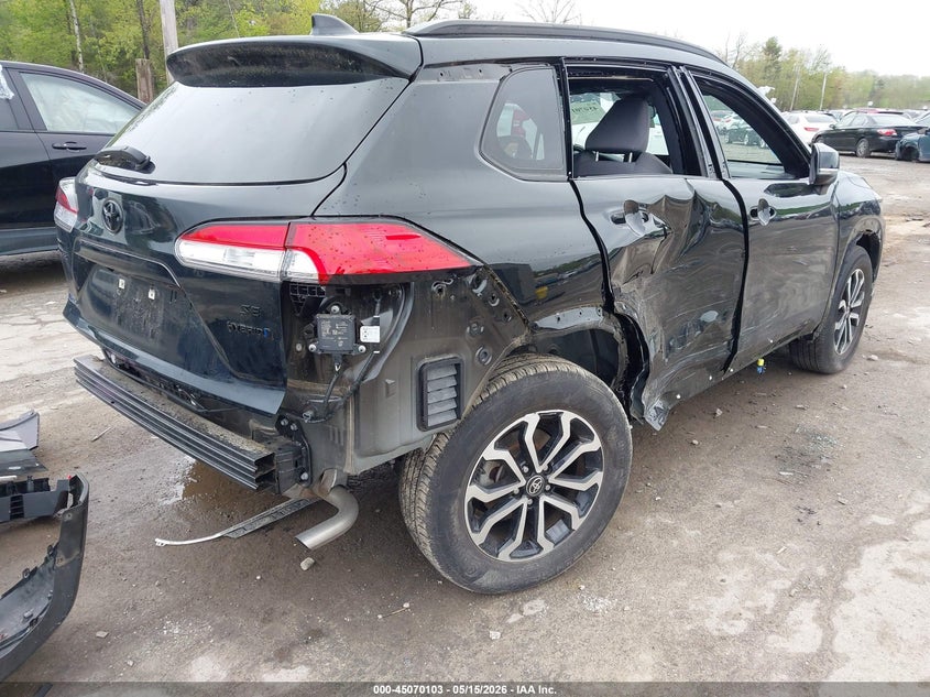 2023 Toyota Corolla cross VIN 7MUFBABG5PV007396 IAAI salvage auction — RIGHT SIDE, Salvage (Massachusetts), sold $4,600 on 2026-07-22 (photo 6)