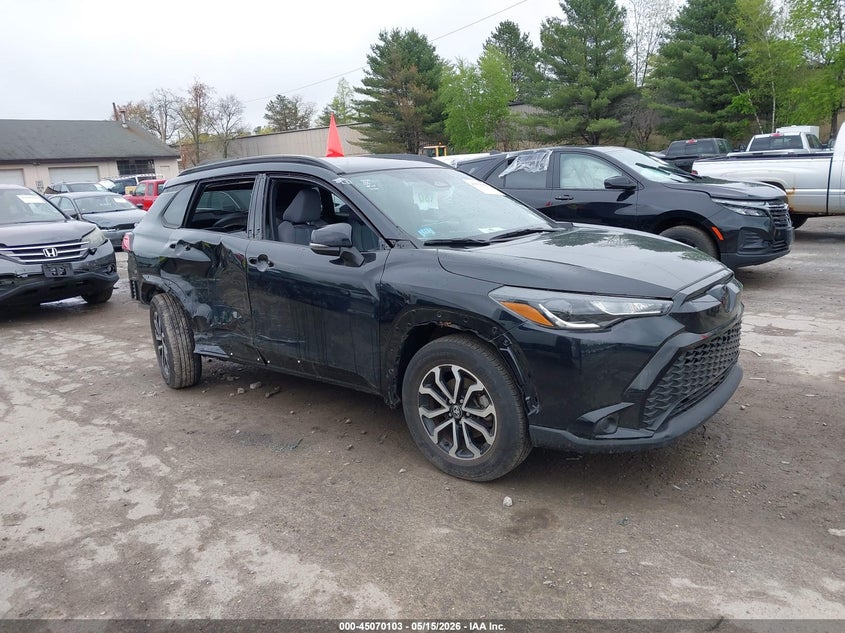 2023 Toyota Corolla cross VIN 7MUFBABG5PV007396 IAAI salvage auction — RIGHT SIDE, Salvage (Massachusetts), sold $4,600 on 2026-07-22 (photo 1)