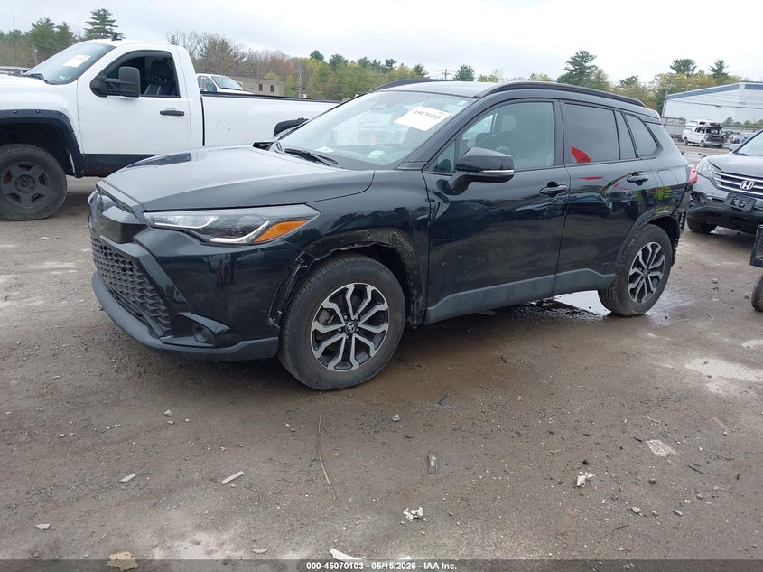 2023 Toyota Corolla cross VIN 7MUFBABG5PV007396 IAAI salvage auction — RIGHT SIDE, Salvage (Massachusetts), sold $4,600 on 2026-07-22 (photo 2)