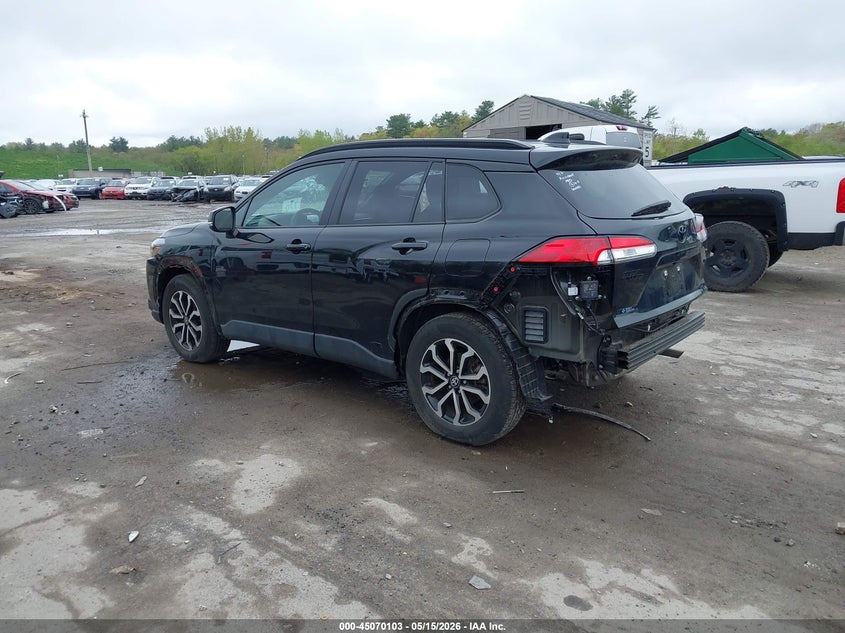 2023 Toyota Corolla cross VIN 7MUFBABG5PV007396 IAAI salvage auction — RIGHT SIDE, Salvage (Massachusetts), sold $4,600 on 2026-07-22 (photo 3)