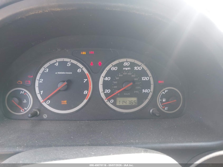 2002 Honda Cr-v VIN JHLRD77812C025235 IAAI salvage auction — LEFT REAR, Salvage (Ohio), sold $750 on 2026-07-08 (photo 7)