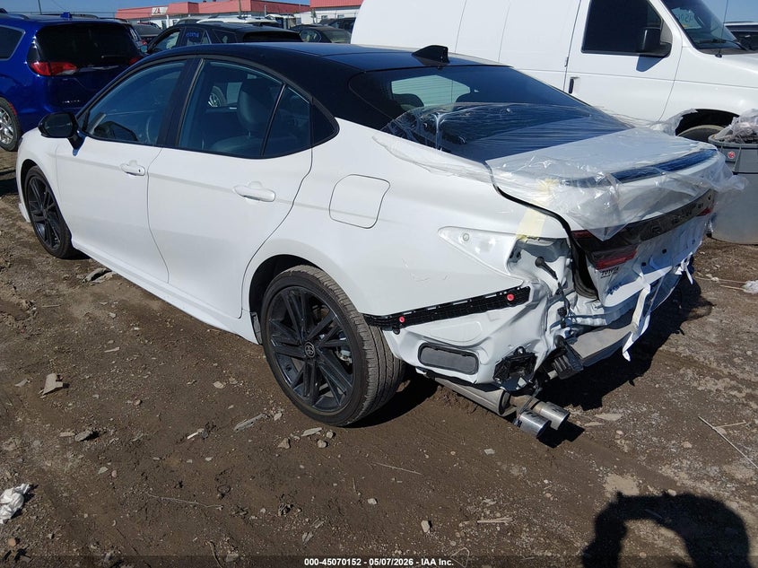 2025 Toyota Camry VIN 4T1DAACK1SU165001 IAAI salvage auction — REAR END, Salvage Title, sold $18,800 on 2026-08-27 (photo 3)