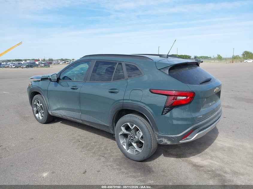 2025 Chevrolet Trax VIN KL77LHEPXSC220299 IAAI salvage auction — RIGHT FRONT, Salvage (Minnesota), sold $4,200 on 2026-07-29 (photo 3)