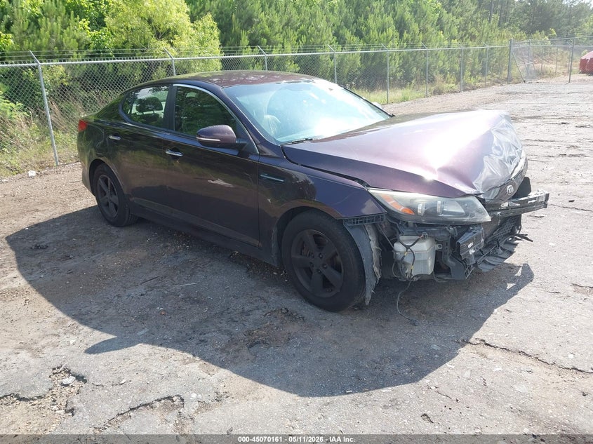 2015 Kia Optima VIN 5XXGM4A75FG462552 IAAI salvage auction — FRONT END, Salvage (Mississippi), sold $225 on 2026-07-08 (photo 1)