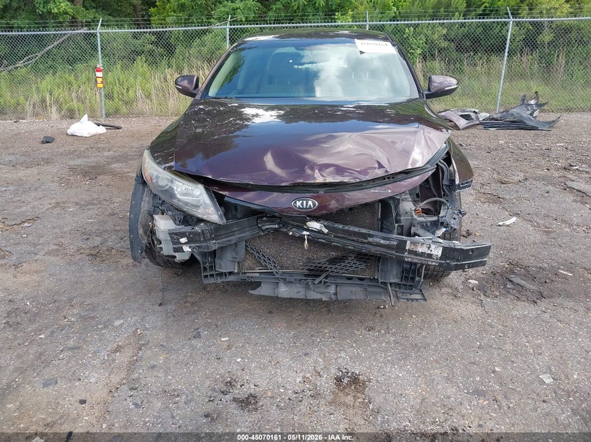 2015 Kia Optima VIN 5XXGM4A75FG462552 IAAI salvage auction — FRONT END, Salvage (Mississippi), sold $225 on 2026-07-08 (photo 6)