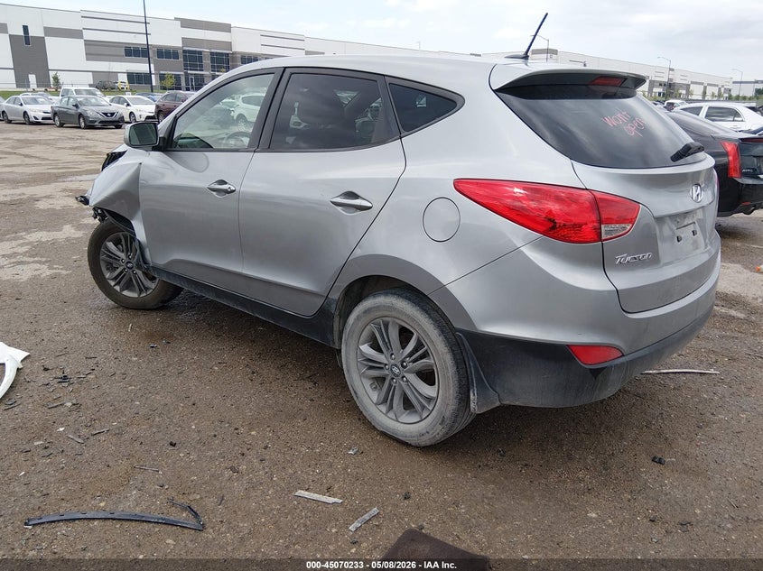 2015 Hyundai Tucson VIN KM8JT3AF6FU026020 IAAI salvage auction — LEFT FRONT, Salvage (Texas), sold $2,000 on 2026-07-24 (photo 3)