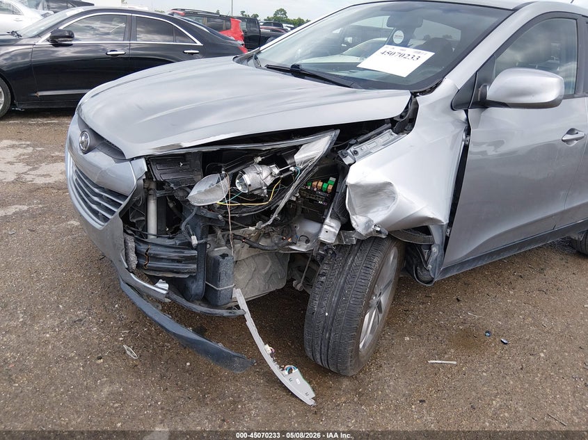 2015 Hyundai Tucson VIN KM8JT3AF6FU026020 IAAI salvage auction — LEFT FRONT, Salvage (Texas), sold $2,000 on 2026-07-24 (photo 6)