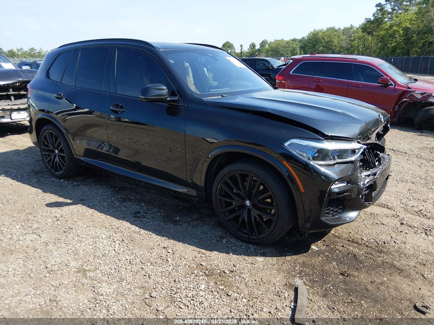 2021 BMW X5 VIN 5UXCR4C03M9G95213 IAAI salvage auction — FRONT END, Clear (South Carolina), sold $17,200 on 2026-07-15 (photo 1)