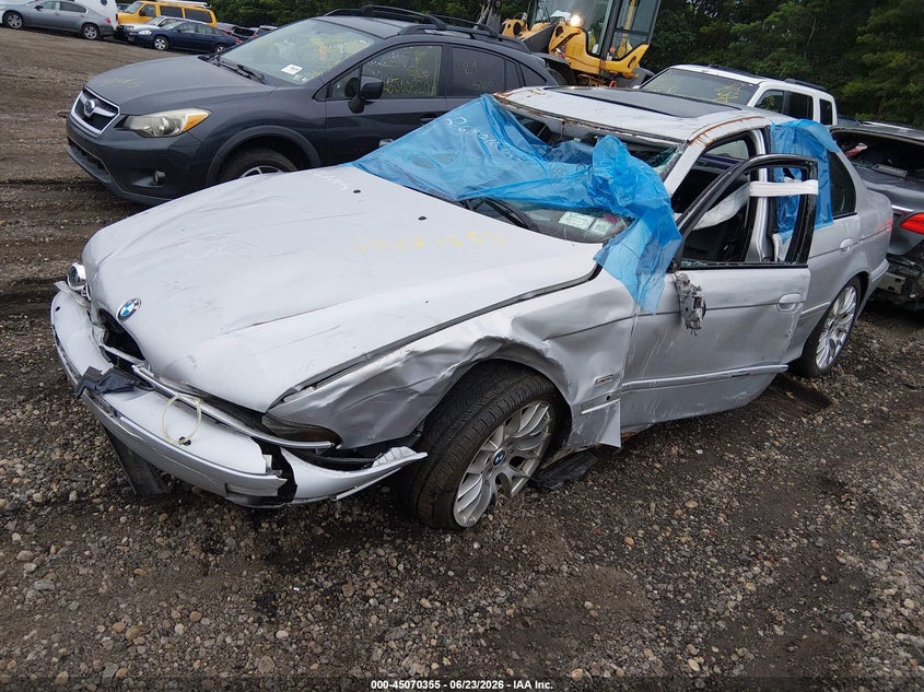 2002 BMW 5er VIN WBADN53472GC98751 IAAI salvage auction — FRONT END, Salvage Title (New York), sold $600 on 2026-07-07 (photo 2)
