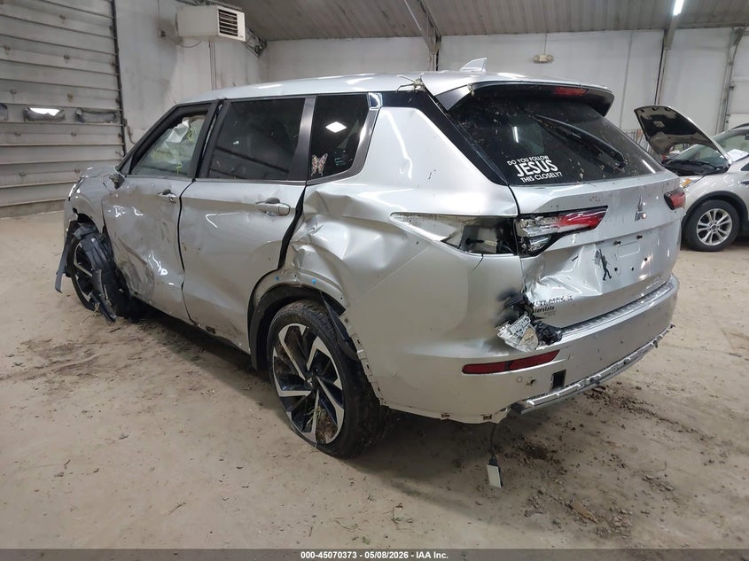 2022 Mitsubishi Outlander VIN JA4J4TA80NZ019076 IAAI salvage auction — LEFT SIDE, Salvage (Pennsylvania), sold $5,000 on 2026-08-01 (photo 3)
