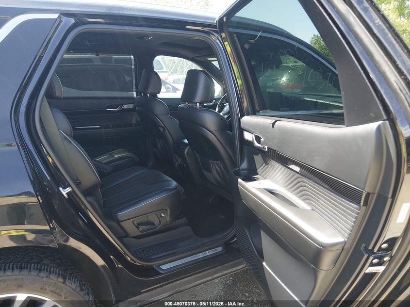 2024 Hyundai Palisade VIN KM8R7DGE6RU679950 IAAI salvage auction — RIGHT FRONT, Salvage (Indiana), sold $9,400 on 2026-07-11 (photo 8)
