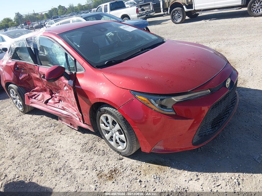 2020 Toyota Corolla VIN 5YFEPRAE0LP110895 IAAI salvage auction — SIDE, Salvage Title, sold $2,800 on 2026-07-27 (photo 1)
