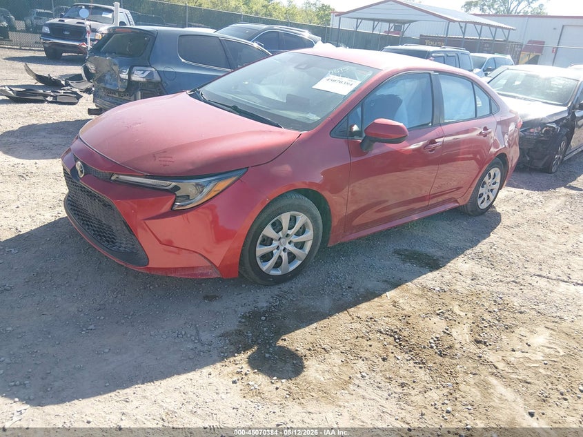 2020 Toyota Corolla VIN 5YFEPRAE0LP110895 IAAI salvage auction — SIDE, Salvage Title, sold $2,800 on 2026-07-27 (photo 2)