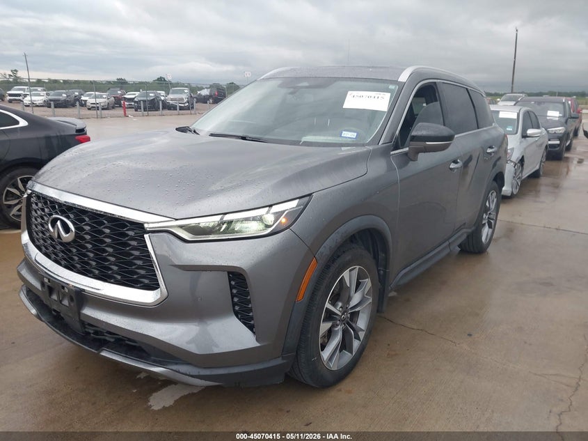 2022 Infiniti Qx60 VIN 5N1DL1FRXNC335191 IAAI salvage auction — HAIL, Original (Texas), sold $16,350 on 2026-07-17 (photo 6)
