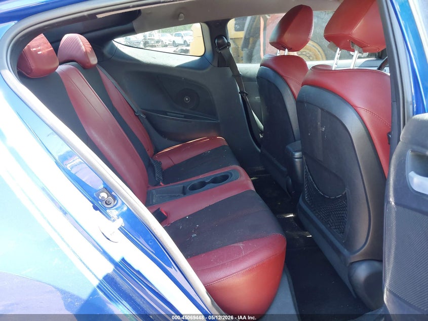 2014 Hyundai Veloster VIN KMHTC6AE3EU201050 IAAI salvage auction — FRONT END, Salvage (Idaho), sold $400 on 2026-07-08 (photo 8)