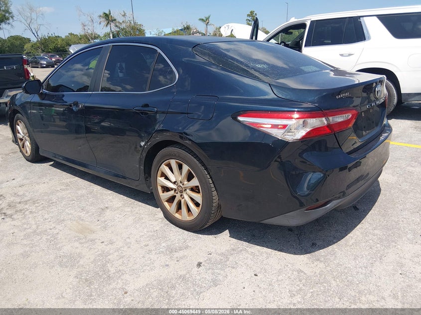2018 Toyota Camry VIN 4T1B11HK9JU502223 IAAI salvage auction — Unknown, Rebuildable (Florida), sold $4,800 on 2026-06-09 (photo 3)