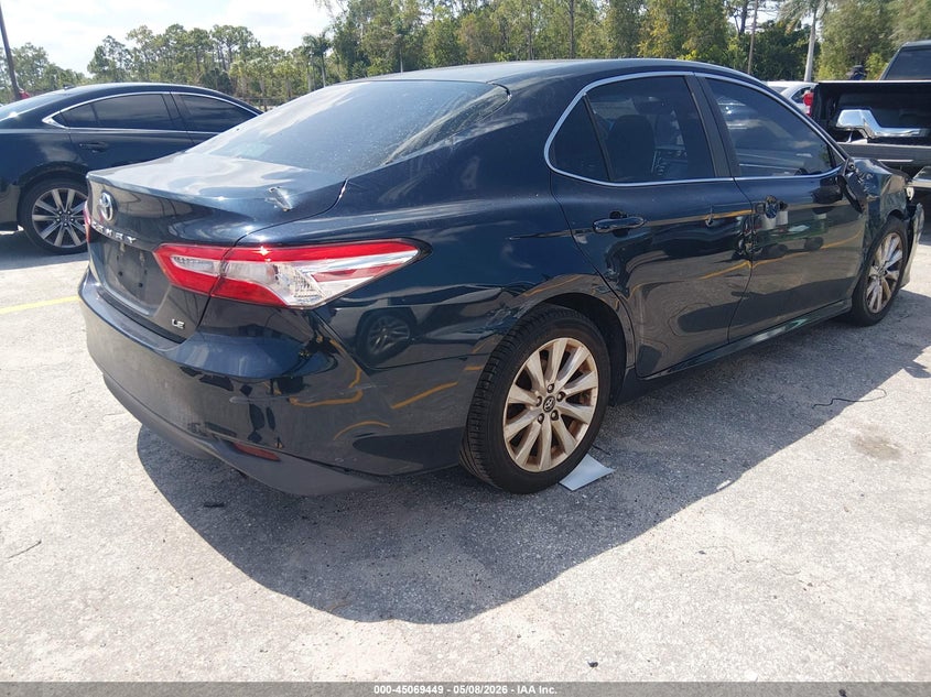2018 Toyota Camry VIN 4T1B11HK9JU502223 IAAI salvage auction — Unknown, Rebuildable (Florida), sold $4,800 on 2026-06-09 (photo 4)
