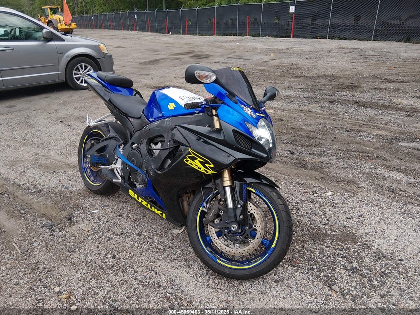 2007 Suzuki Gsx-r VIN JS1GN7DA672112984 IAAI salvage auction — SIDE, Salvage (South Carolina), sold $1,650 on 2026-07-21 (photo 1)